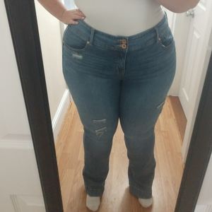 Plus size jeans